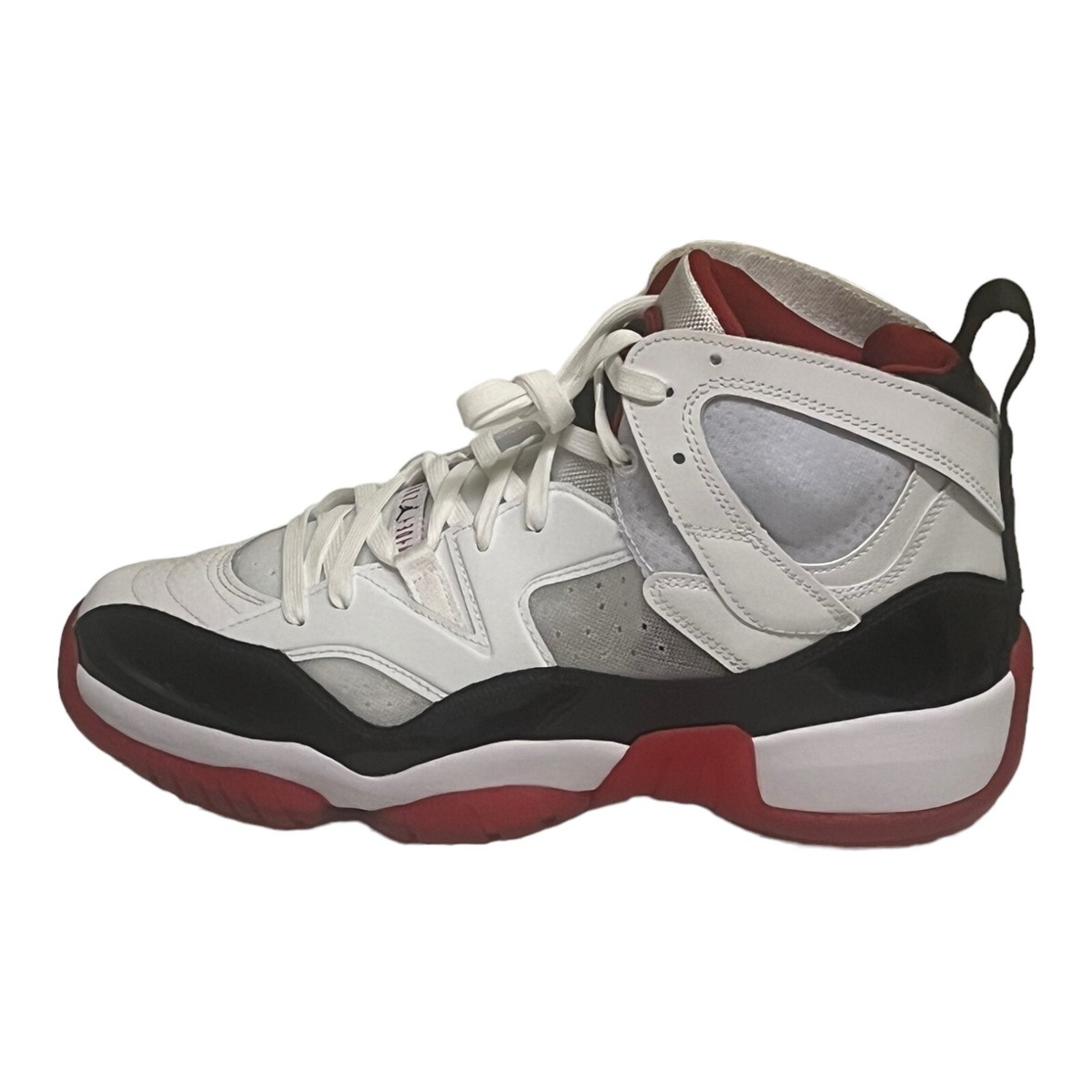 Nike Air Jordan Jumpman Two Trey Shoes Bred White Black Red Men's