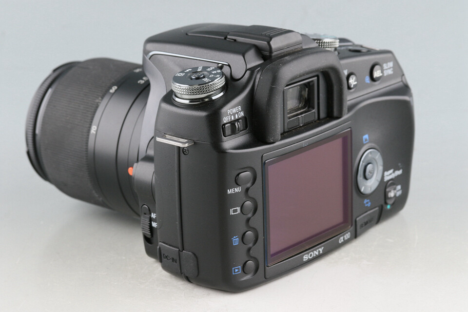 Sony α100 + DT 18-70mm F/3.5-5.6 Macro Lens *Japanese