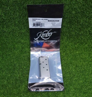 Kimber Micro 9 / EVO SP 9mm 6-Round OEM Magazine, Stainless Steel - 1200846A