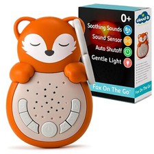 Cloudb Travel Comforting Sound Machine Calming Light 4 White Noise  4 Lullabies