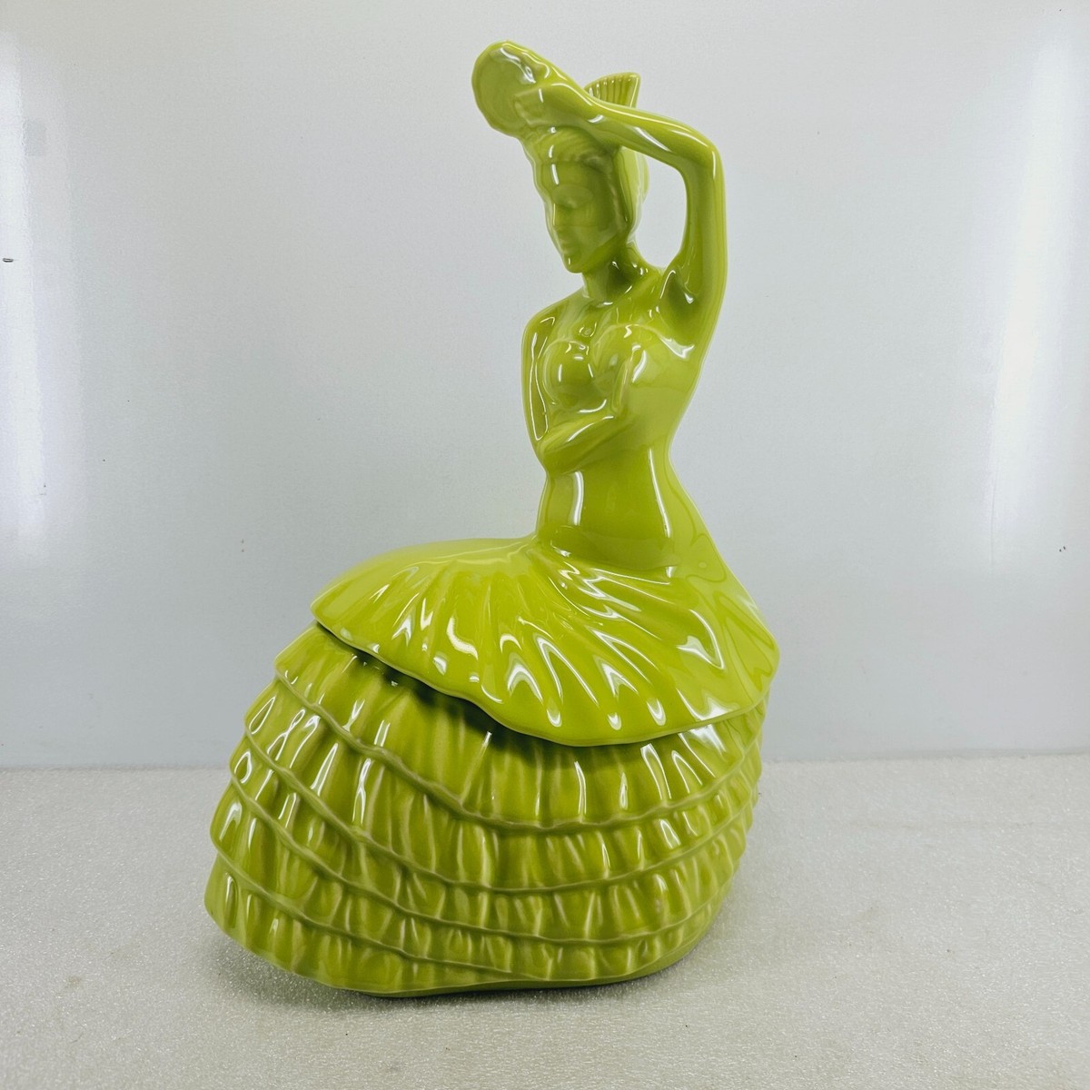 DANCING LADY COOKIE JAR lemongrass FIESTA WARE NEW 1st NO TAG | eBay