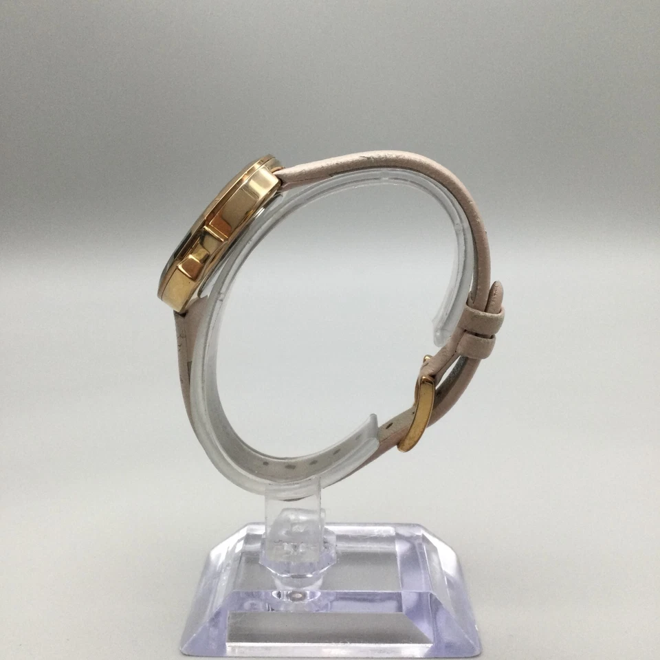 Kate Spade Park Row Watch Women 33mm Rose Gold Tone Date MOP Dial New Battery - Image 3 of 4