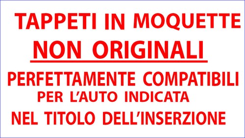 Tappetino Specifico COMPATIBILE per DS3 dal 2010>2016 Tappeti auto moquette - Foto 2 di 9