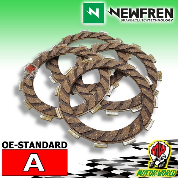 F1540A Kit 4 Reibscheiben Guarniti Newfren Aprilia Rx Enduro 50 1997 1998-image