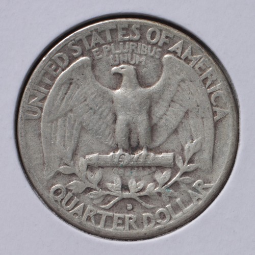 1953-D 25C Washington Quarter | VF Very Fine | original condition | actual coin - Picture 3 of 6