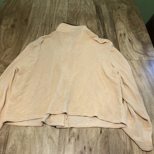 Lane Bryant Designs & Co Sandy Tan Acetate Blazer Jacket Button Size 14 - Picture 10 of 10