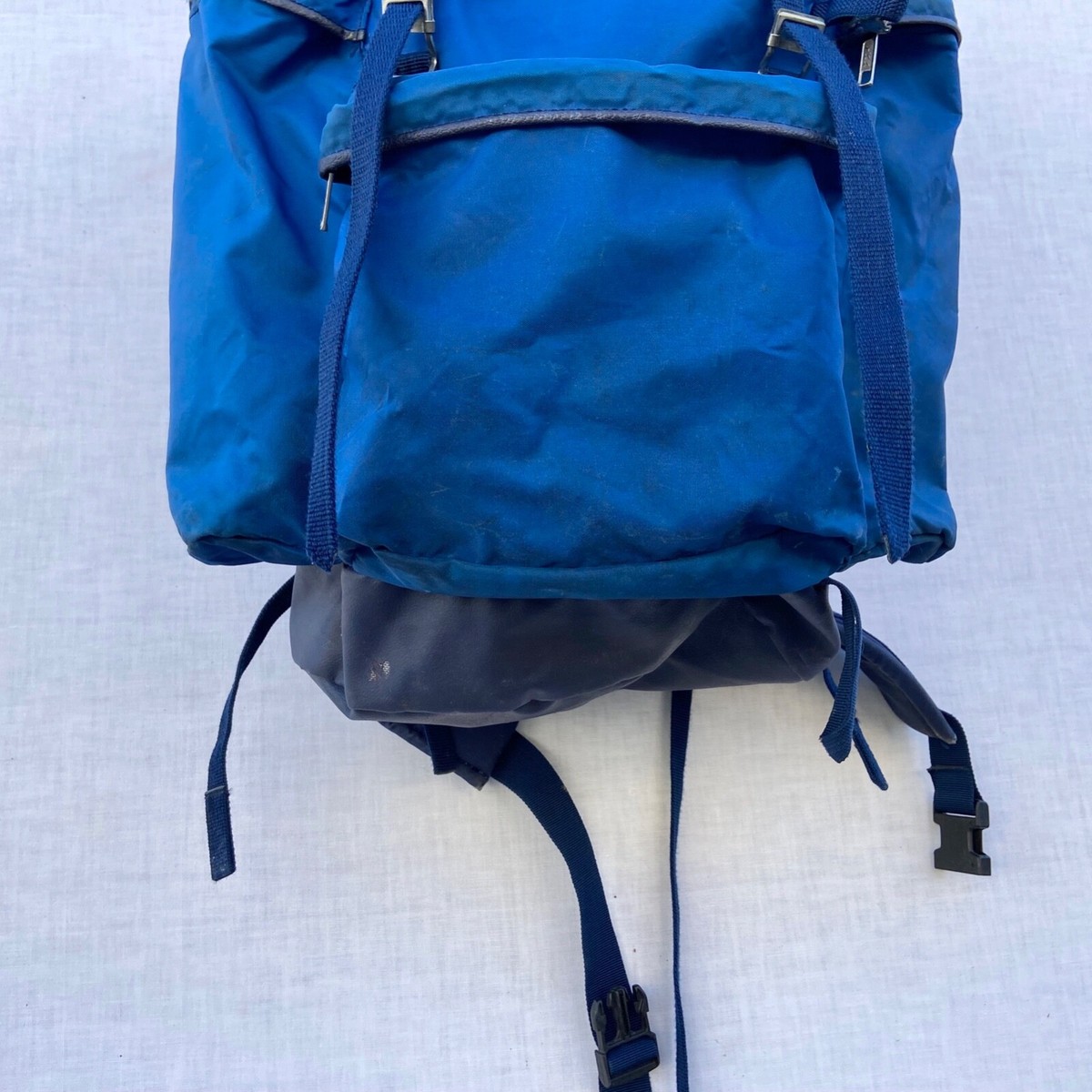 Sac à Dos Millet Le Sherpa Walter Bonatti - Années 1950 - Toile Beige - Randonnée Vintage