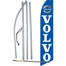 Volvo Car Complete Swooper Flag Bundle