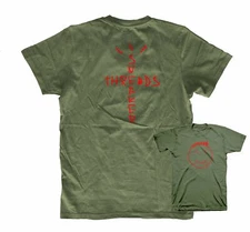 Shirt To Match Jordan 6 Olive Travis Scott Cactus Jack Shoes  - Scribble Shirt