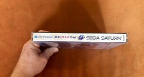 Sega Saturn / Critcom 1995 CIB {VG COND} Game Tested / Works Perfectly