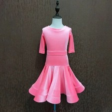 New Split Latin Dance Dress New Girls Competition Performance Clothes Dance Wear