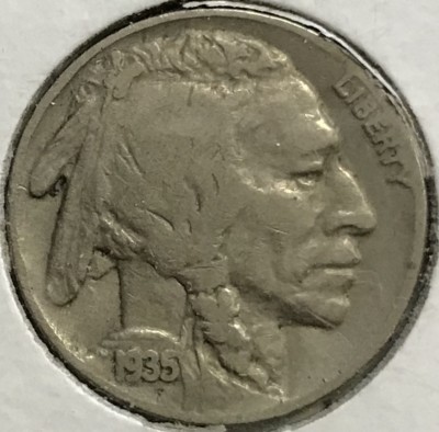1935 BUFFALO NICKEL FINE CONDITION #125