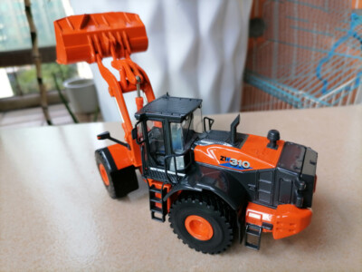 1/50 scale Truck Model HITACHI ZW310-6 wheel loader ZAXIS primary color version