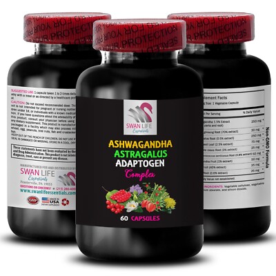 Natural Energy - ADAPTOGEN COMPLEX - Calm Vibes 1 Bottle 60 Capsules