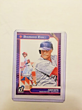2021 Panini Donruss Baseball Diamond Kings Holo Blue JUAN SOTO