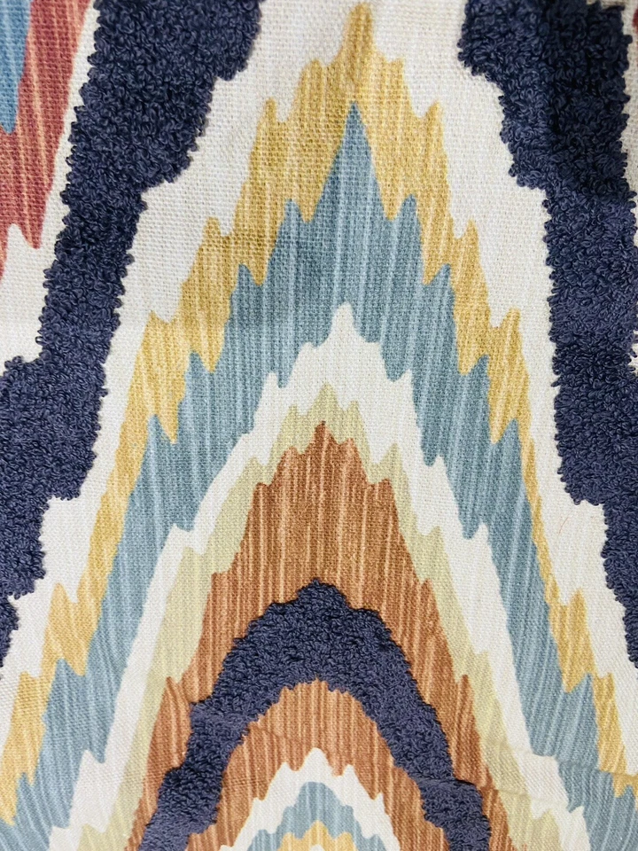 Pindler & Pindler Embroidered Fabric showroom sample 27x27 - Image 4 of 4