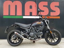 Ducati Scrambler 400 Sixty2 2017-19 MassMoto Terminale Scarico GP1 Carbonio