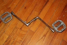 K2 DMC Crank Set Wellgo Pedals BMX 1PC 175 mm JM175 CM 1/2 in Chrome Molly