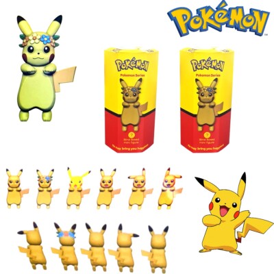 2 Sonny Angel Pokermon Überraschung Hippers Pikachu Handy PC Mini Figur