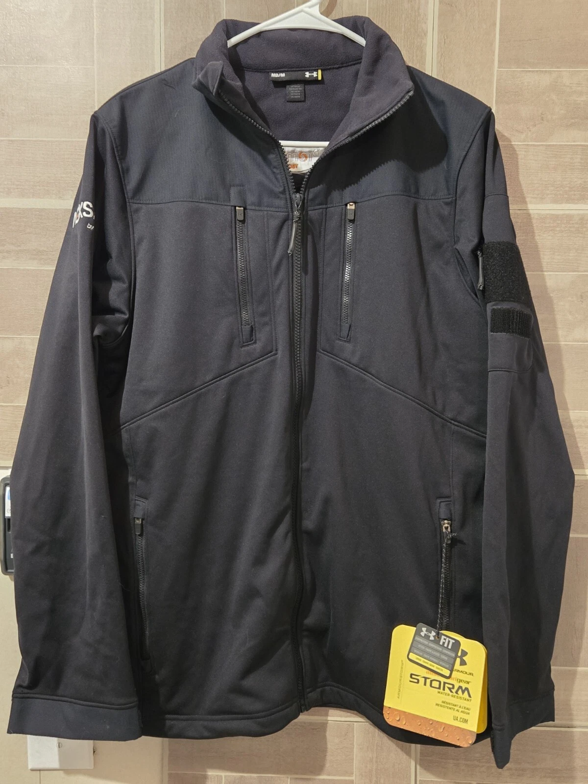 Under Armour Mens Medium Tactical All Season Storm Jacket NWT MSRP $149.99 Black