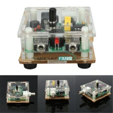 DC9-13.8V S-PIXIE CW QRP Shortwave Radio Transceiver 7.023Mhz DIY Assembled Case