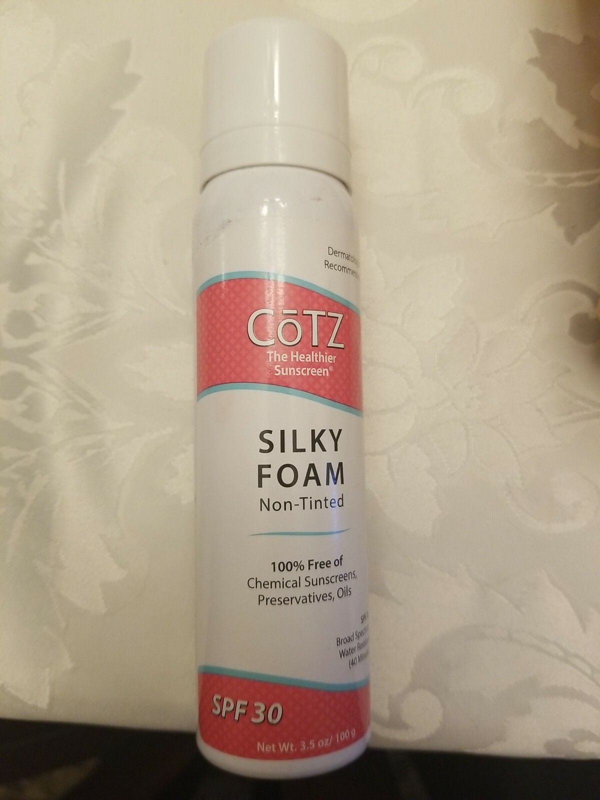cotz silky foam spf 30