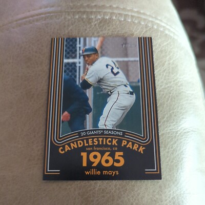 2020 Heritage Baseball Willie Mays Candlestick Park 1965 #14 Giants