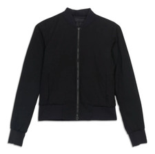Lululemon Athletica Black Non-Stop Bomber Zip Jacket Size 4
