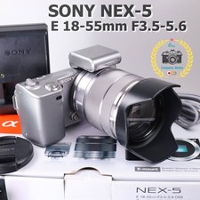 Fully Tested Sony NEX-5 E 18-55mm f/3.5-5.6 OSS Lens Kit Original Box 702