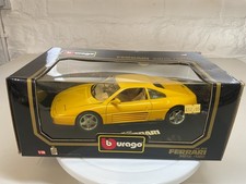 Burago 1/18 Cod 3039 Ferrari 348tb (1989) - rarer yellow colour variation