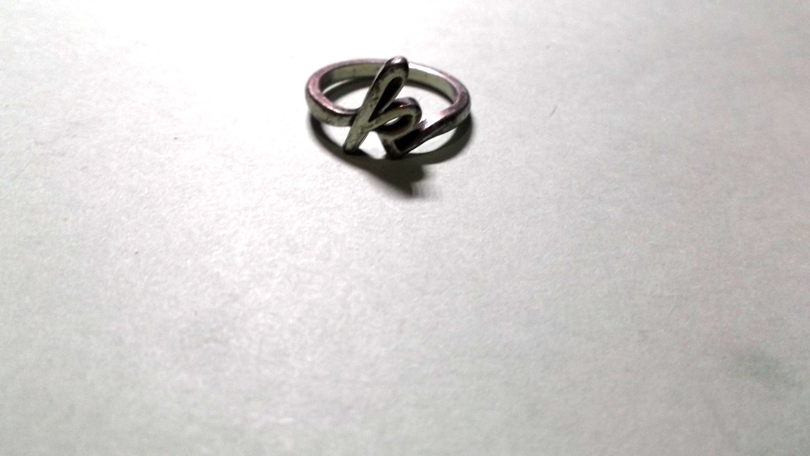 James Avery Script Initial K Letter Ring Size 5.5… - image 1