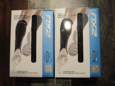 2XU Kompressionssocken, Gr.:S, Herren, 2 Paar