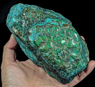 4238Ct Ragnatela Alta Durezza Turchese Associato Esemplare Minerale YKM7048