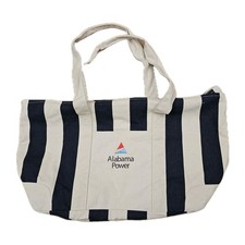 Alabama Power Tote Canvas Bag With Zipper Str...