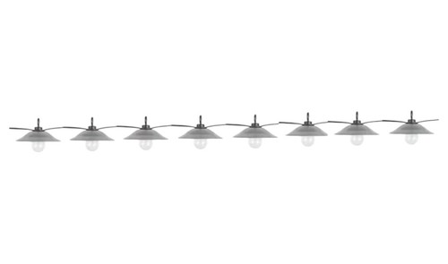 Juego de 2 luces decorativas para patio café (paquete de 8) - Imagen 7 de 8