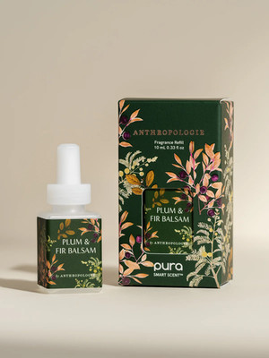Anthropologie Pura Smart Scent Plum & Fir Balsam Fragrance Refill .33fl oz (10mL