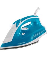 RUSSELL HOBBS STEAMGLIDE IRON 2400W S/STEEL SOLEPLATE, 300ml TANK, 2m CORD 23061