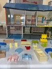Vintage Marx Tin 1950s 2 Story Dollhouse Disney Room 25" Accessories Furniture ￼ — photo 3