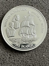 Kingdom of Tonga One Paanga 1991 Silber 0.999 Schiff William Schouten Le Maire