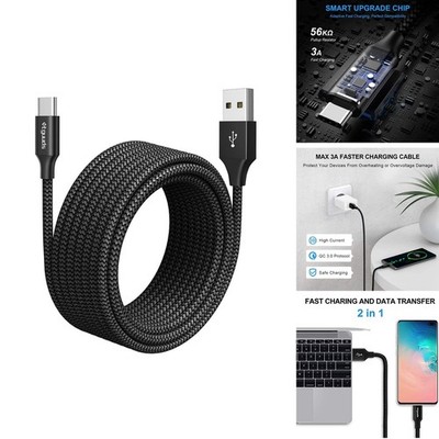 etguuds 12ft USB to USB C Fast Charging Cable Cord