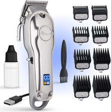 Cordless Hair Clippers for Men  Women - Professional Salon Quality