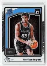 HARRISON INGRAM #251 RC 2024-25 PANINI OPTIC SPURS ROOKIE