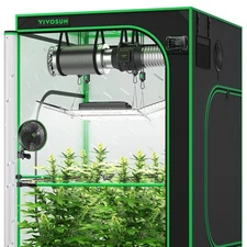 VIVOSUN Smart PRO Grow Tent Kit w/Aero Light SE 100/200/400W LED,W/ E42A Control