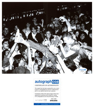 Chris Barron 'Spin Doctors' Band Signed 8x10 Photo 'Two Princes' ACOA