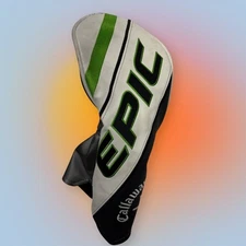 CALLAWAY EPIC DRIVER HEADCOVER Golf Head Cover White Green Black