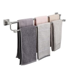 Double Bath Towel Bar - Thicken SUS304 Stainless Steel Towel Rack for Bathroo...