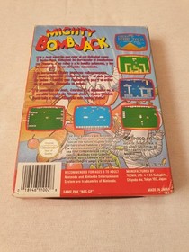 MIGHTY BOMB JACK Nintendo NES  COMPLETO CON CAJA Y MANUAL SPANISH CIB PAL B ESP
