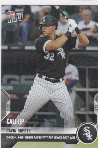 2021 Topps Now 430 Gavin Sheets