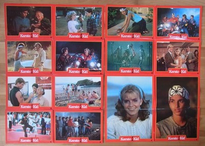 Karate Kid - 14 Aushangfotos, kompl. Satz - Ralph Macchio, Pat Morita