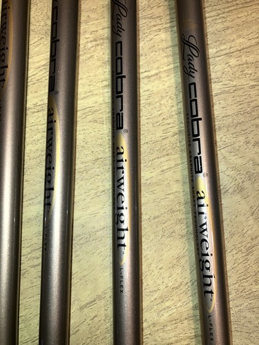 Cobra CXI L Womens Iron Set 7-PW+SW Airweight Graphite Shaft L Flex Ladies RH - Picture 14 of 19